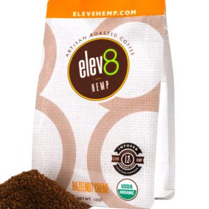 Elev8 Hemp Coffee USDA Organic – Hazelnut Creme